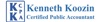 Kenneth Koozin, Certified Public Accountant Logo