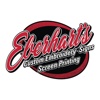 Eberhart's Custom Embroidery Logo