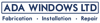 Ada Windows Ltd Logo