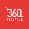 360 ELEVATED® Marketing. Advertising. Public Relations. Logo