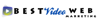 Best Video Web Marketing Logo