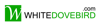White Dove Bird Logo