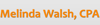 Melinda Walsh, CPA Logo