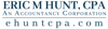 E HUNT CPA Logo
