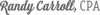 Randy Carroll, CPA Logo