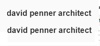 Penner David Architect Logo