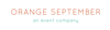 Orange September an event company Logo