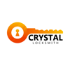 Crystal Locksmith Logo