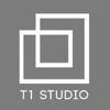 T1 Studio | T1 ÉPÍTÉSZ & BELSŐÉPÍTÉSZ IRODA Logo