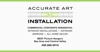 Accurate Art Installation Logo