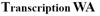 Transcription WA Logo