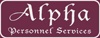 Alpha Personnel Services Logo