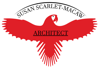 Susan Scarlet Macaw Architecture Logo