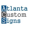 Atlanta Custom Signs Logo