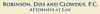 Robinson, Diss and Clowdus, P.C. Logo
