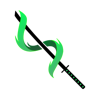Green Katana Logo