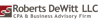 Roberts DeWitt, LLC Logo