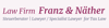 Sozietät Franz & Näther Logo