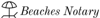 Beaches Notary Inc. Logo