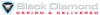 Black Diamond Design and Delivered Logo