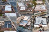 N.V. & Roman Commercial Roofing Logo