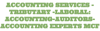 SERVICIOS CONTABLES -TRIBUTARIO -LABORAL:CONTADORES-AUDITORES-PERITOS CONTABLES MCF Logo
