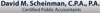David M. Scheinman, C.P.A., P.A. Logo