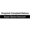 Krupnick Campbell Malone Buser Slama Hancock Liberman Logo