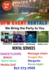 DFW EVENTS RENTAL Logo