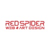 RedSpider Web & Art Design Logo