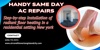 Handy Same Day AC Repairs Logo