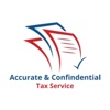 Accurate & Confidential Tax Service Logo