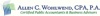 Allen C. Wohlwend CPA, PA. Logo