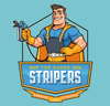 The Super Stripers Logo