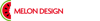 Huddleston Melon Design Logo