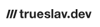 trueslav.dev Logo