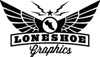 Lone Shoe Graphics Logo