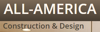 All America Construction and Design Logo