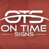 On Time Signs Logo