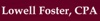 Lowell Foster, CPA Logo