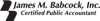 JAMES M. BABCOCK, INC., CPA Logo