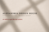 Alexandria Design House Logo