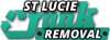 Saint Lucie Junk Removal Logo