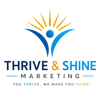 Thrive & Shine Marketing Logo