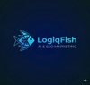 LogiqFish AI & SEO Marketing Logo