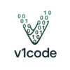 v1code Logo
