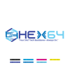 HEX64 InfoSolutions Logo