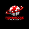 Red Barcode Planet Logo
