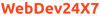 WebDev24x7 Logo