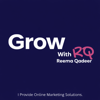 Grow with RQ Logo